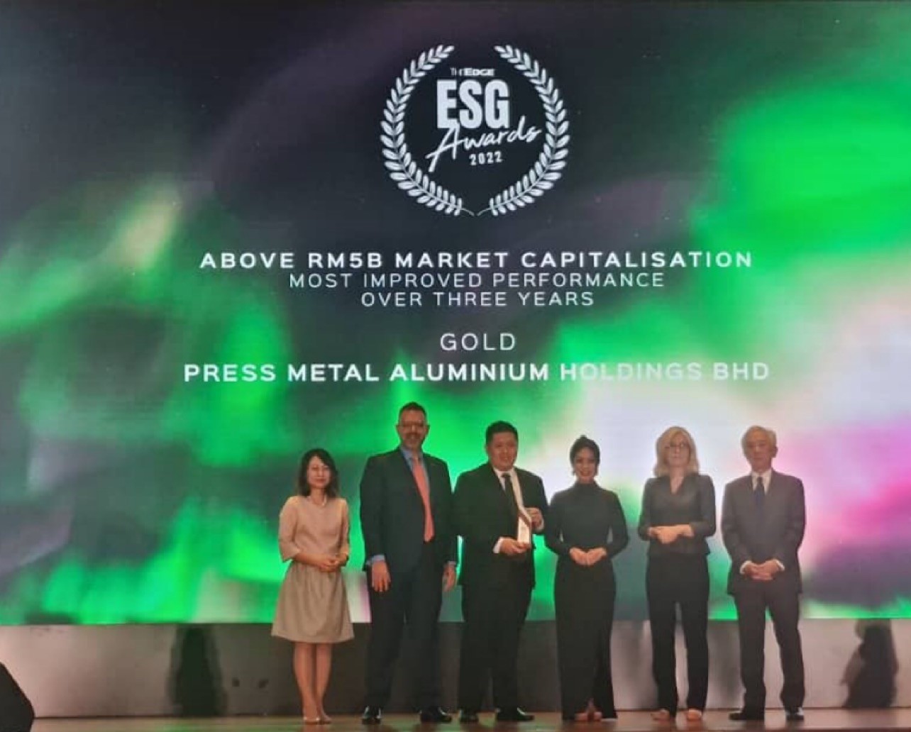 Prime ESG Award to Press Metal